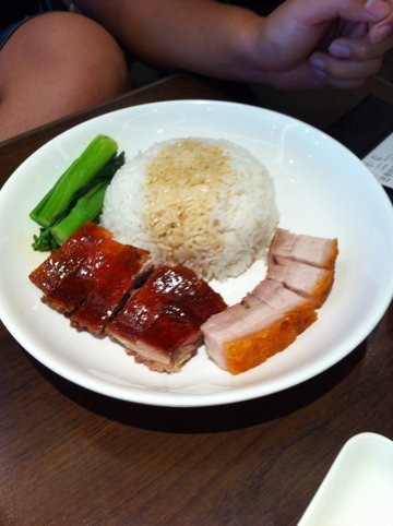 双拼烧味饭