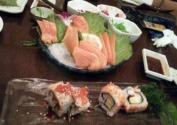 三文鱼刺身