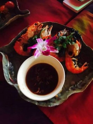 香煎大头虾