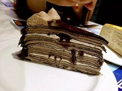 千层巧克力蛋糕