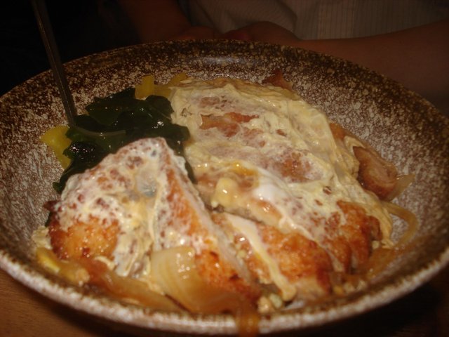 滑蛋猪排饭