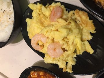 虾仁滑蛋