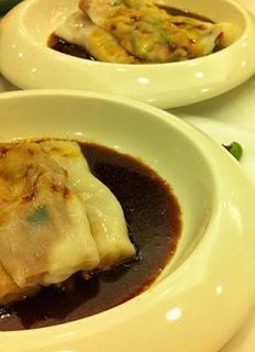 叉燒腸、黃沙豬膶腸粉