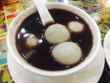 紅豆沙加湯丸