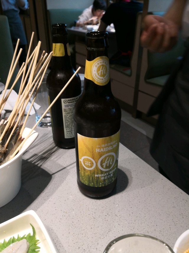 海底撈品牌小麥啤酒
