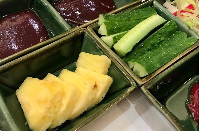 北京烤鴨配菜