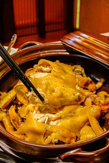 古法手撕盐焗鸡