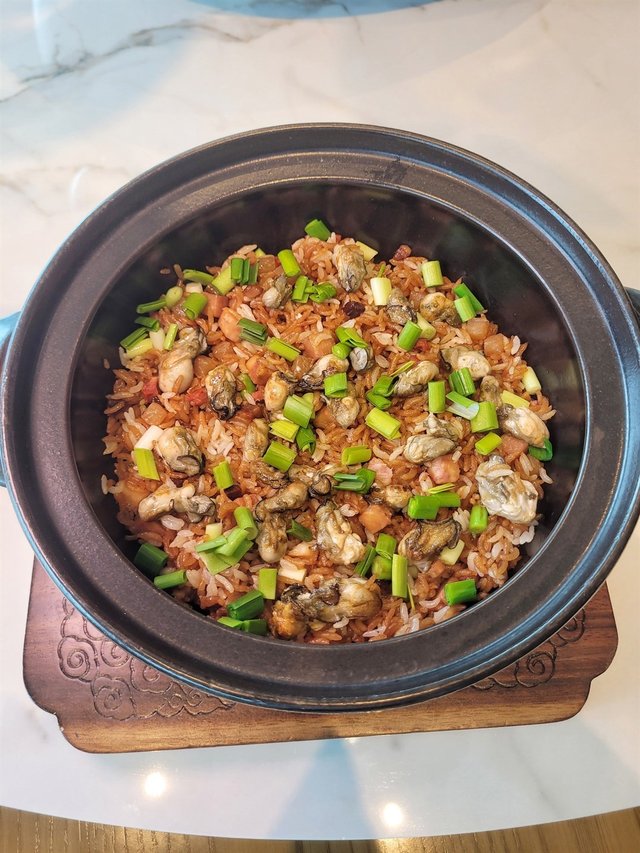 蠔仔芋芳燜飯