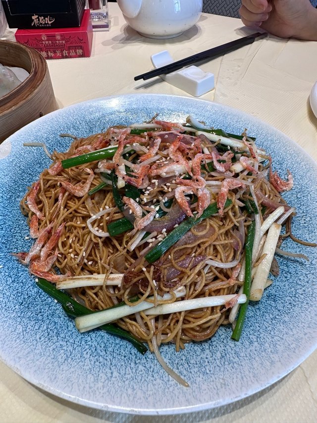 櫻花蝦頭抽炒麵