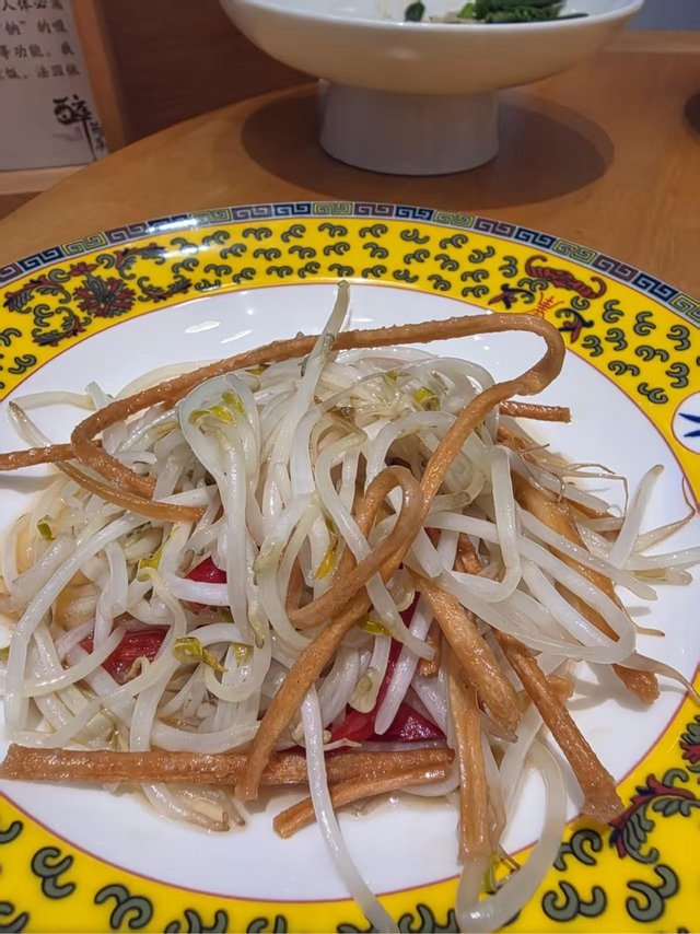 豆芽炒饊子