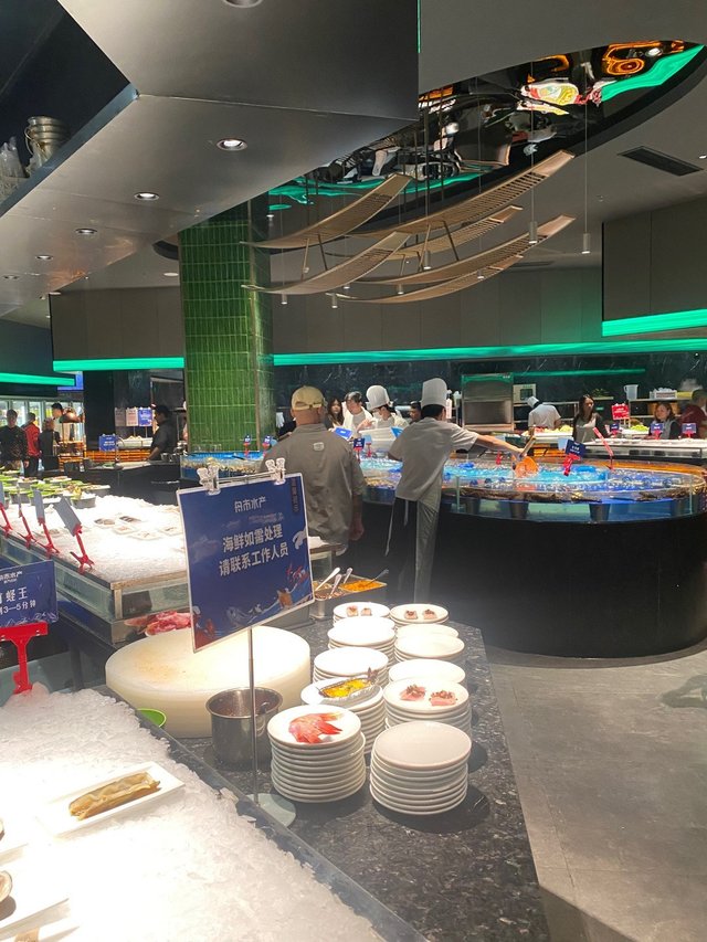 舟市水產金光華分店升級試食：248蚊海鮮自助，鮮味夠晒但選擇差啲意思