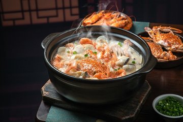 顺德特色海鲜粥