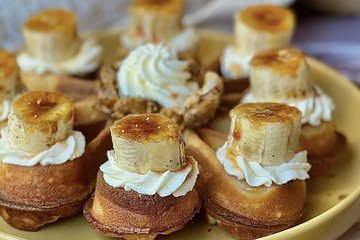 琥珀香蕉核桃华夫