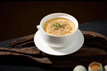 肉末有机富硒土鸡蒸蛋