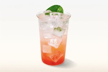 桃桃好运气泡水