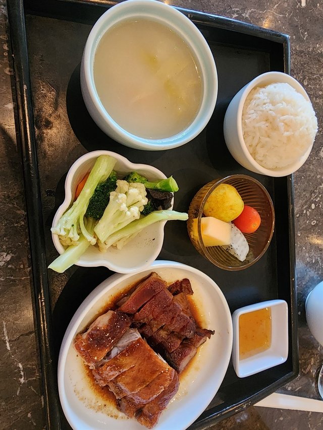 燒味雙拼飯套餐