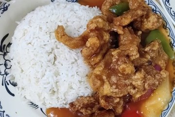 怀旧菠萝咕噜饭